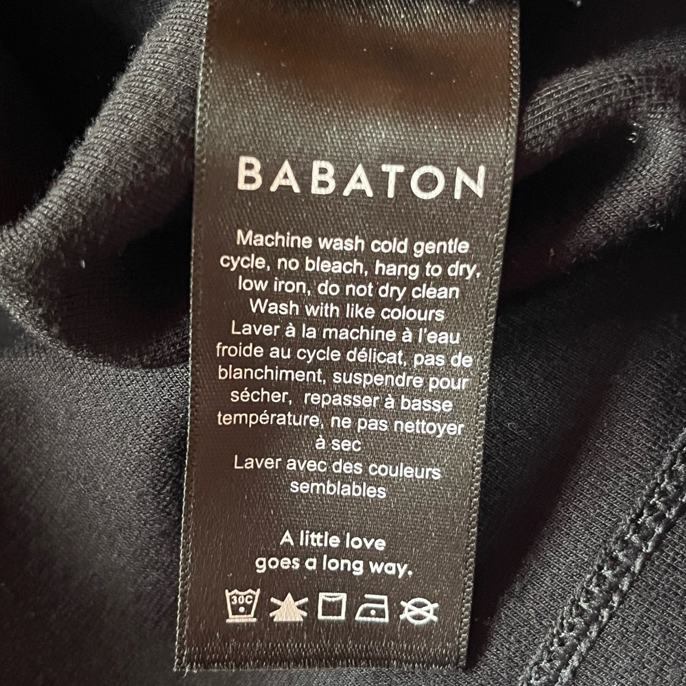 Aritzia Babaton Long Sleeve Little Black Dress - Picture 4 of 5